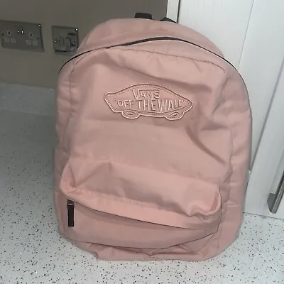 Vans Off The Wall Backpack Pink • £13
