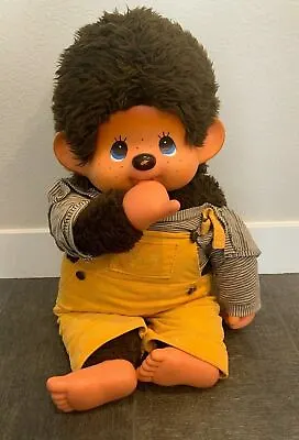 Super Rare Vintage Japan Made Monchichi Monchhichi Doll With Clothes 30  Thumb • $870.81