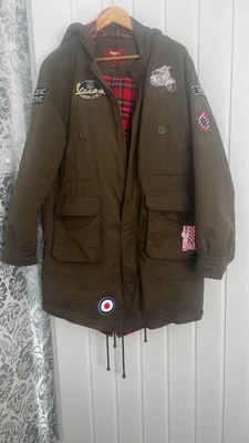 £27.30 • Buy MERC LONDON Mens Parka Tobias Fishtail Parka Size Medium