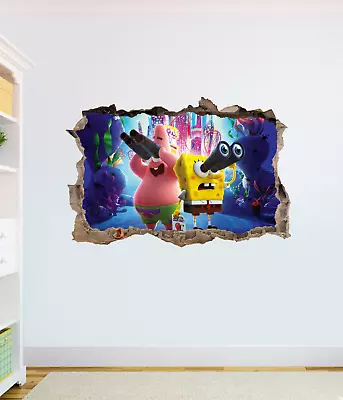 £13.25 • Buy Spongebob Wall Sticker Art High Quality Bedroom Decal Print Boys Girls