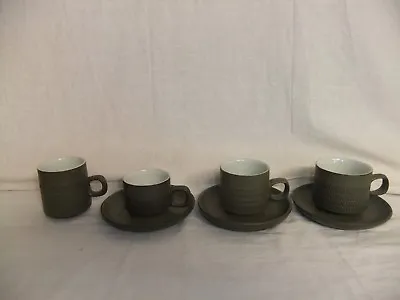 C4 Pottery Denby - Chevron - Vintage Cups & Saucers Various Sizes - 1B4A • £1.49