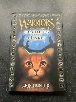 Erin Hunter Warrior Cats Field Guide Secret Of The Clans Hardback • £10