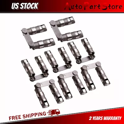 Hydraulic Roller Lifters 16pcs Fits For Chevy SBC V8 350 265-400 283 327 302 307 • $99.99