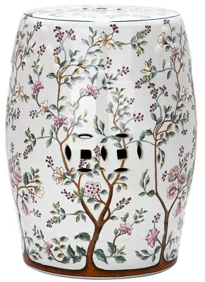 Safavieh BLOOMING TREE GARDEN STOOL Reduced Price 2172730213 ACS4513A • $79