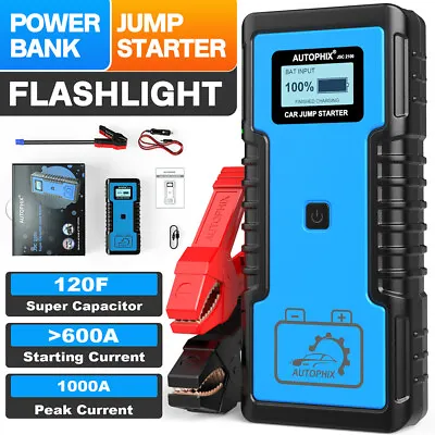 Universal Car Jump Starter 12V Booster Jumper Box Power Bank Battery Charger US • $144.99