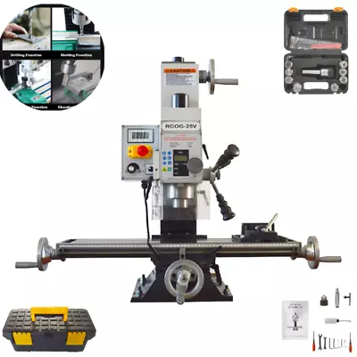 1100W TECHTONGDA® Brushless Motor Milling And Drilling Machine 110V DIY Lathe • $1809