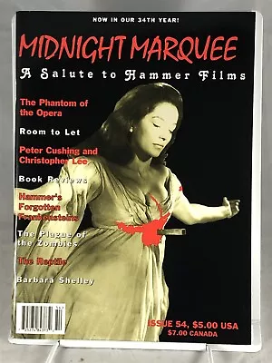 MIDNIGHT MARQUEE Magazine Issue # 54 (Summer 1997) Salute To Hammer Films • $12