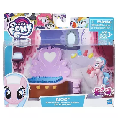 My Little Pony Friendship Is Magic Boutique Spa Aloe New Figure Hasbro Kids • £9.99