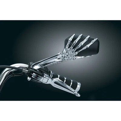 $179.96 • Buy Kuryakyn Chrome Skeleton Hand Mirrors - 1759