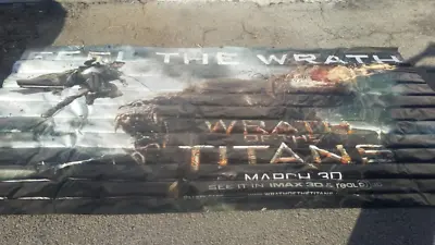 Vinyl Wrath Of The Titans Movie Banner - 5ft X 10ft • $75