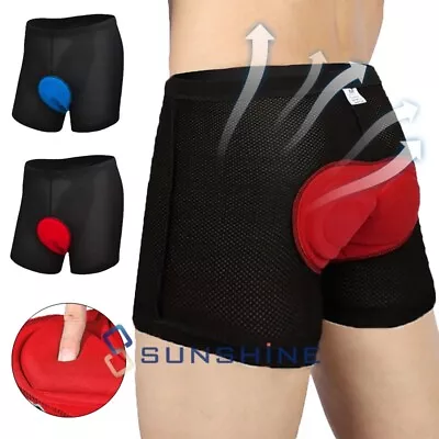 Men Women Cycling Shorts Bicycle Bike Underwear Pants With Sponge Gel 3D Padded • $8.69