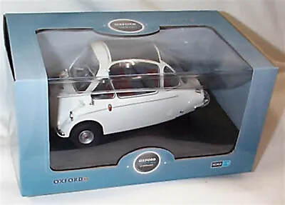 Heinkel Trojan Grecian White Bubble Car 1-18 Scale New In Box 18HE004 • $39.48