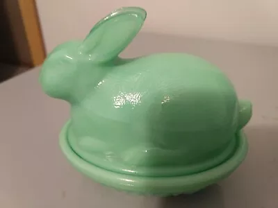 Martha Stewart Jadeite Bunny Rabbit • $55