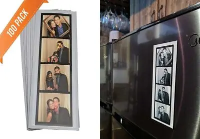 100 Magnetic Photo Booth Frames For 2  X 6  Strips   • $71.16