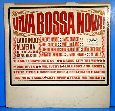 Laurindo Almeida Viva Bossa Nova! Lp 1962 Mono Original Nice Condition! Vg/g+!!a • $4.99