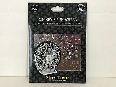 Disney Parks Metal Earth 3D Model Kit Mickey's Fun Wheel New And Sealed • $13.99