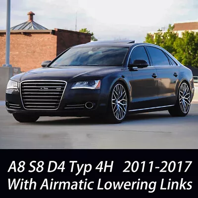 For 2011-2017 Audi A8 S8 D4 Adjustable Lowering Links Air Suspension Kit Lowered • $129.99