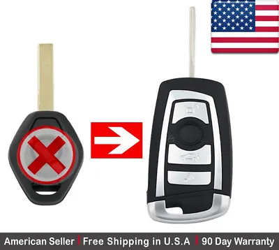 $29.95 • Buy 1x New Replacement Keyless Entry Remote Control Key Fob For BMW LX8FZV 6955750