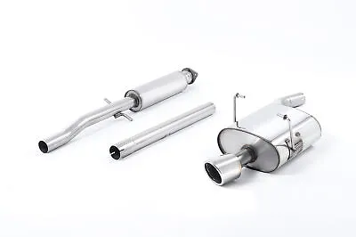 Milltek Sport Cat Back Exhaust 90mm Jet Tip For New Mini MK1 Cooper 1.6i One R50 • $1057.33