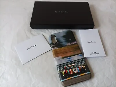 Paul Smith Racing Mini Cooper IPhone X Phone Cover Case Gift Box BNIB New • £65