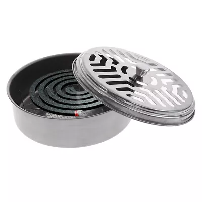 Mosquito Coil Holder Coil Incense Burner With Mesh Stand Camping GardenS.RQ • $4.02