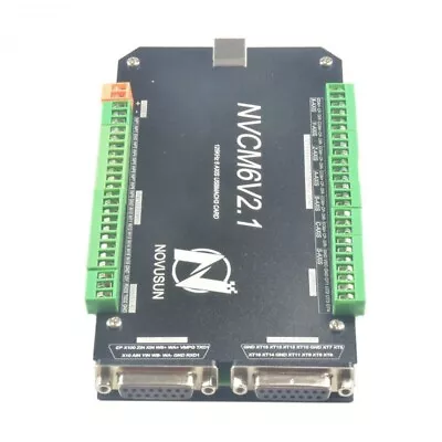 NEW Novusun NVCM6V2.1 MACH3 USB Port Axis Motion Controller CNC Card NVCM Board • $29.95