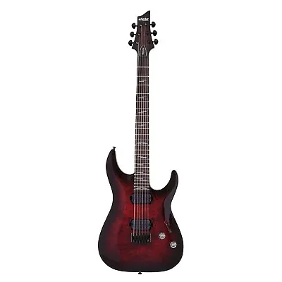 $499 • Buy Schecter Omen Elite 6 Guitar, Rosewood Fretboard, Black Cherry Burst