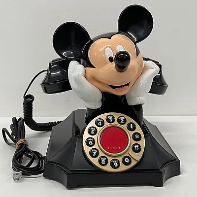 Mickey Mouse Desk Phone Disney Unused Telephone • £135