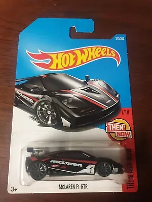 Hot Wheels McLaren F1 GTR - 2017 HW Then And Now 315/365 Black  • $9.50