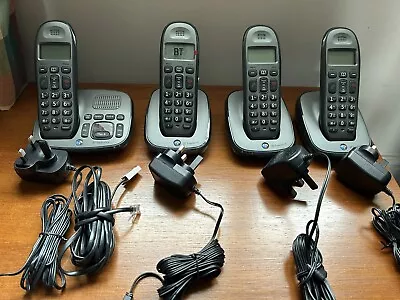 BT Freelance XD8500 Home Landline Phone Answerphone 4 Handsets. • £20