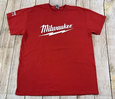 Milwaukee Tools Red T Shirt Size Large  • $12