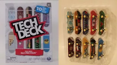 Tech Deck DLX Pro Pack (Set Of 10)  10 Complete Fingerboards Included • $0.99