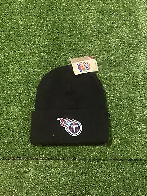 Vintage Twins Enterprise Tennessee Titans Beanie Cuffed Winter Stocking Hat • $19.99