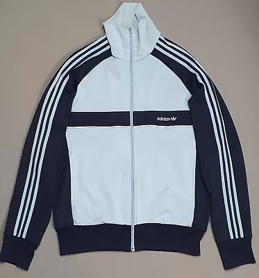 Adidas Men's Tracksuit Jacket Track Top Retro Blue Firebird Size XL • $43.55