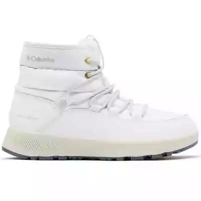 Womens Columbia Slopeside Village Omni-heat Mid White Dark Stone • $69.95