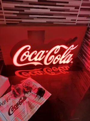 Coca - Cola Script  LED Advertising Sign • £75