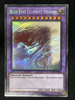 Yugioh Blue-eyes Ultimate Dragon Ghost Rare 1st Edition Near Mint Gfp2-en181 • £54.90