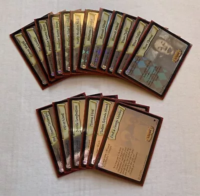 Harry Potter CCG TCG Rare Holo Foil Lot Base Quidditch Malfoy Granger Snape WOTC • $30