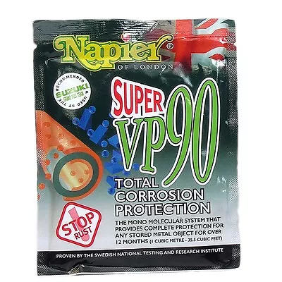 Napier Super VP90 Corrosion Rust Protection Inhibitor Gun Safe Sachet Multi Buy • £9.95