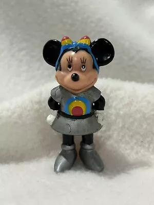 VINTAGE  Minnie Mouse EPCOT Birthday PVC Figure Disney Applause Cake Topper • $8.96