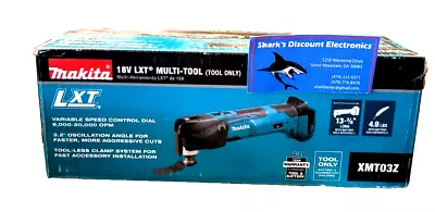 Makita (XMT03Z) 18V Cordless Oscillating MultiTool. NEW. SHIPPING FAST • $139.99