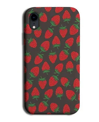 £11.99 • Buy Black And Red Strawberry Retro Fruit Phone Case Cover Strawberries Shapes F079 