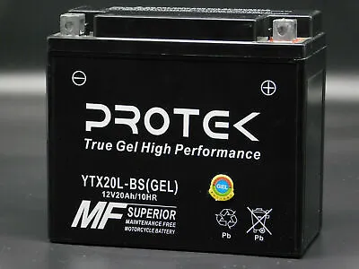 YTX20HL-BS 12V GEL Battery For 2011-2018 Can-Am Commander Defender Maverick 1000 • $67.99