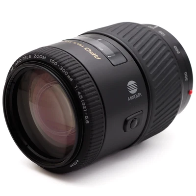 $169 • Buy Minolta AF APO Tele Zoom 100 - 300mm F/4.5 - F/5.6 Lens (Minolta/Sony A Mount)