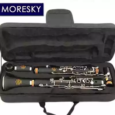 MORESKY German G Tune 20 Key Clarinet ABS Resin Body Material Nickel Plated Keys • $133.21