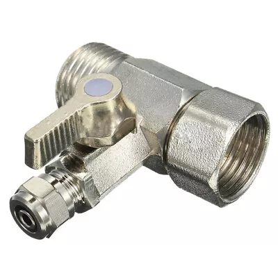  Feed Water Adapter 1/2  To 1/4  Ball Valve Tap Feed Reverse Osmosis • $6.64