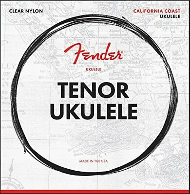 $6.59 • Buy Fender 90T California Coast Clear Nylon 4-String Tenor Ukulele Strings