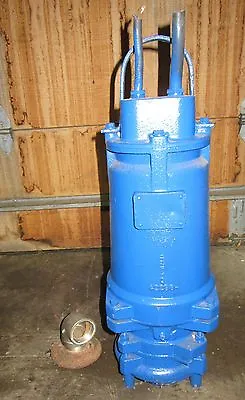 $1900 • Buy Sewage Grinder Pump BARNES SUBMERSIBLE  3 HP 3 Phase 230 Volt  Rebuilt Kits