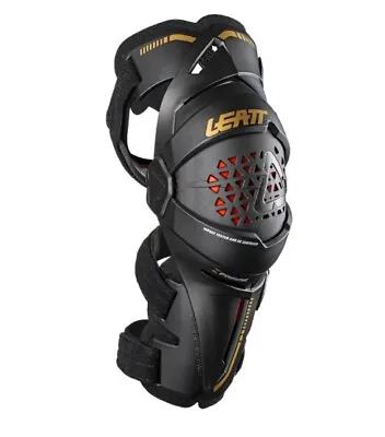New Leatt Z-Frame Knee Brace Pair - Black - Medium - 5022121901 • $319.99
