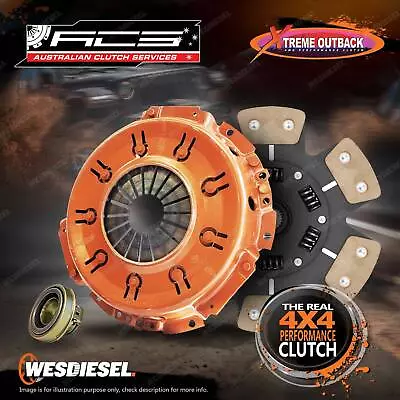 Xtreme Outback Cushioned Ceramic Performance Clutch Kit For Nissan Navara D22 • $919.95